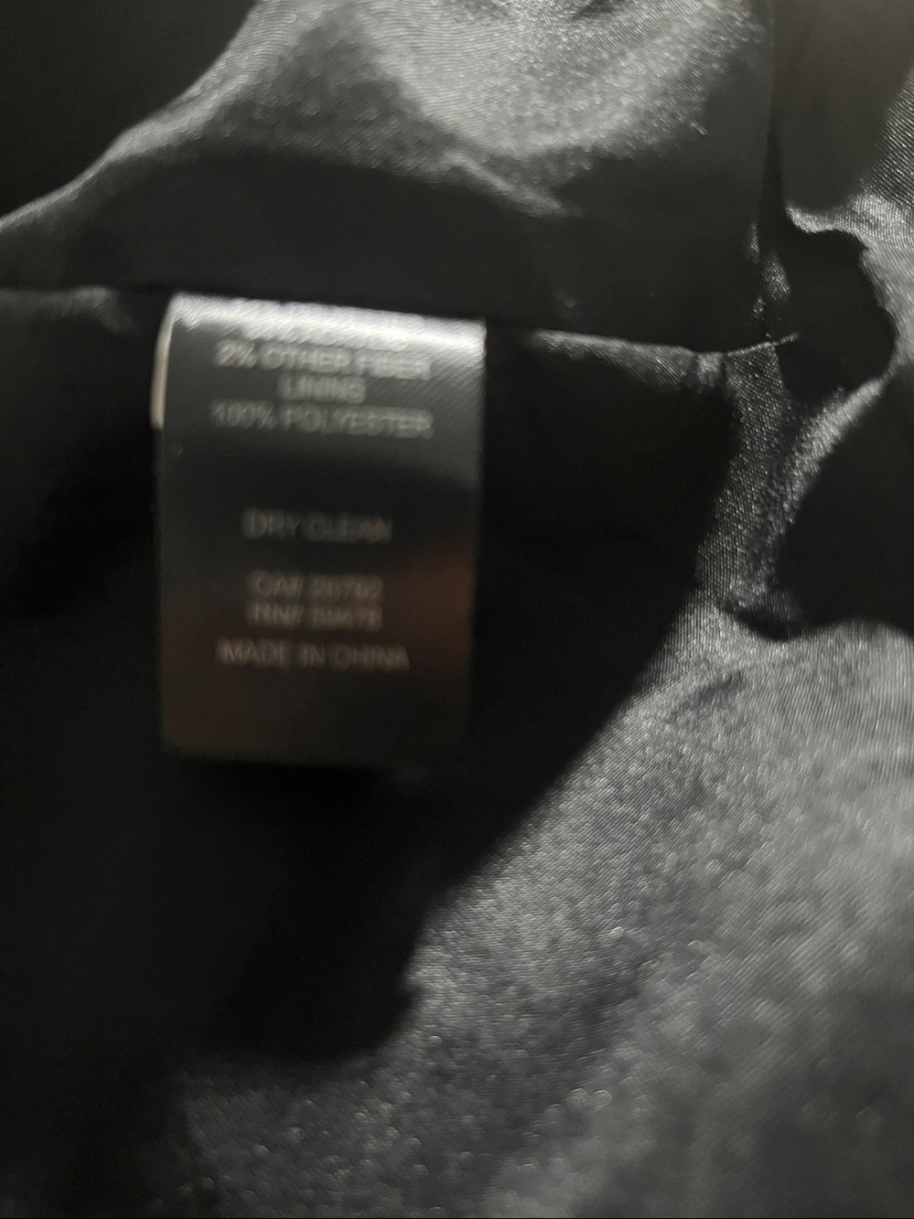 Rachel Zoe Black & White Plaid Polyester-Blend Top Coat Size S - Picture 5 of 5